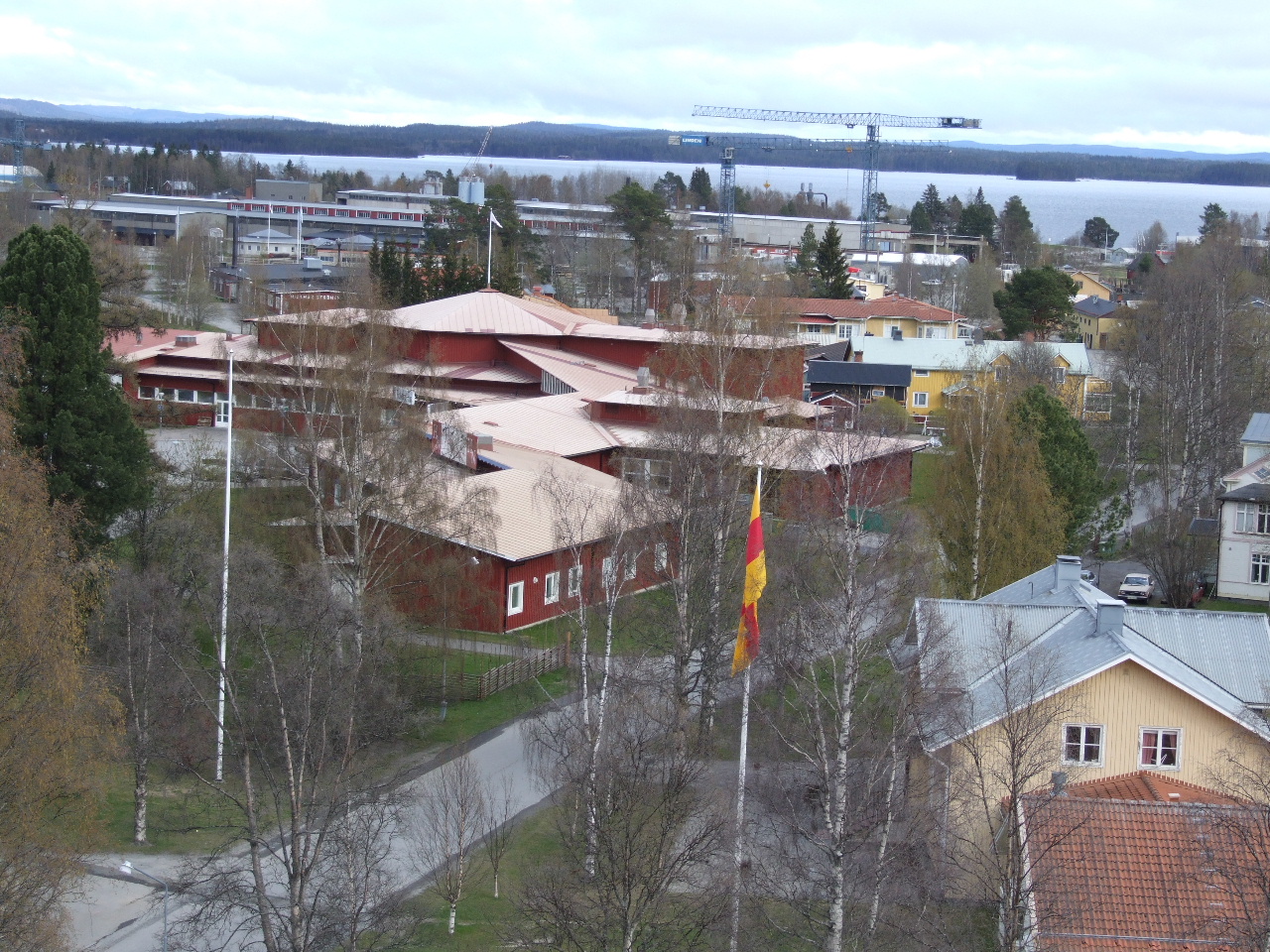 Vy fr&aring;n kyrktornet
