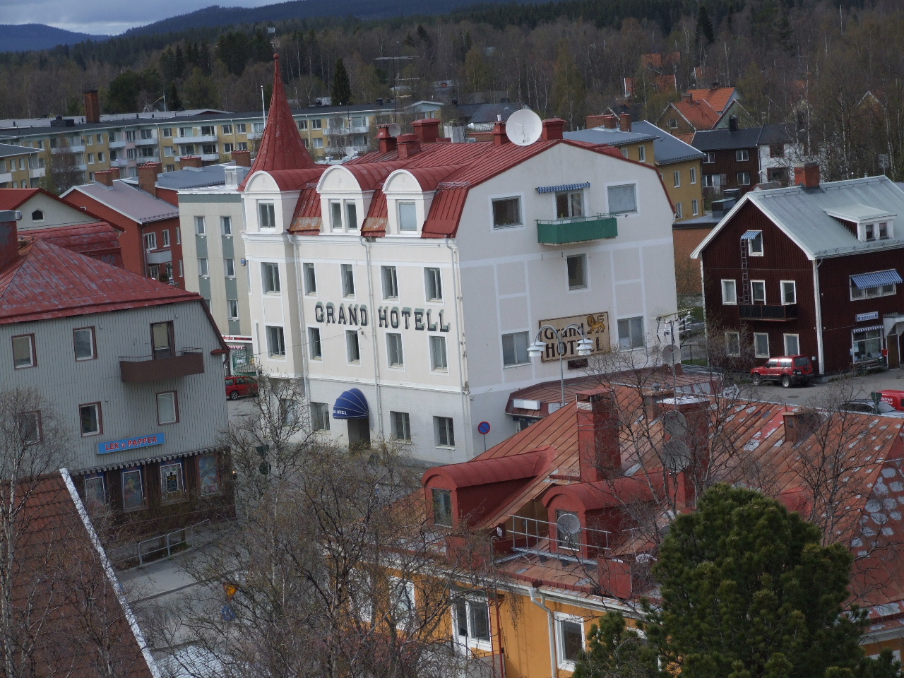 Vy fr&aring;n kyrktornet