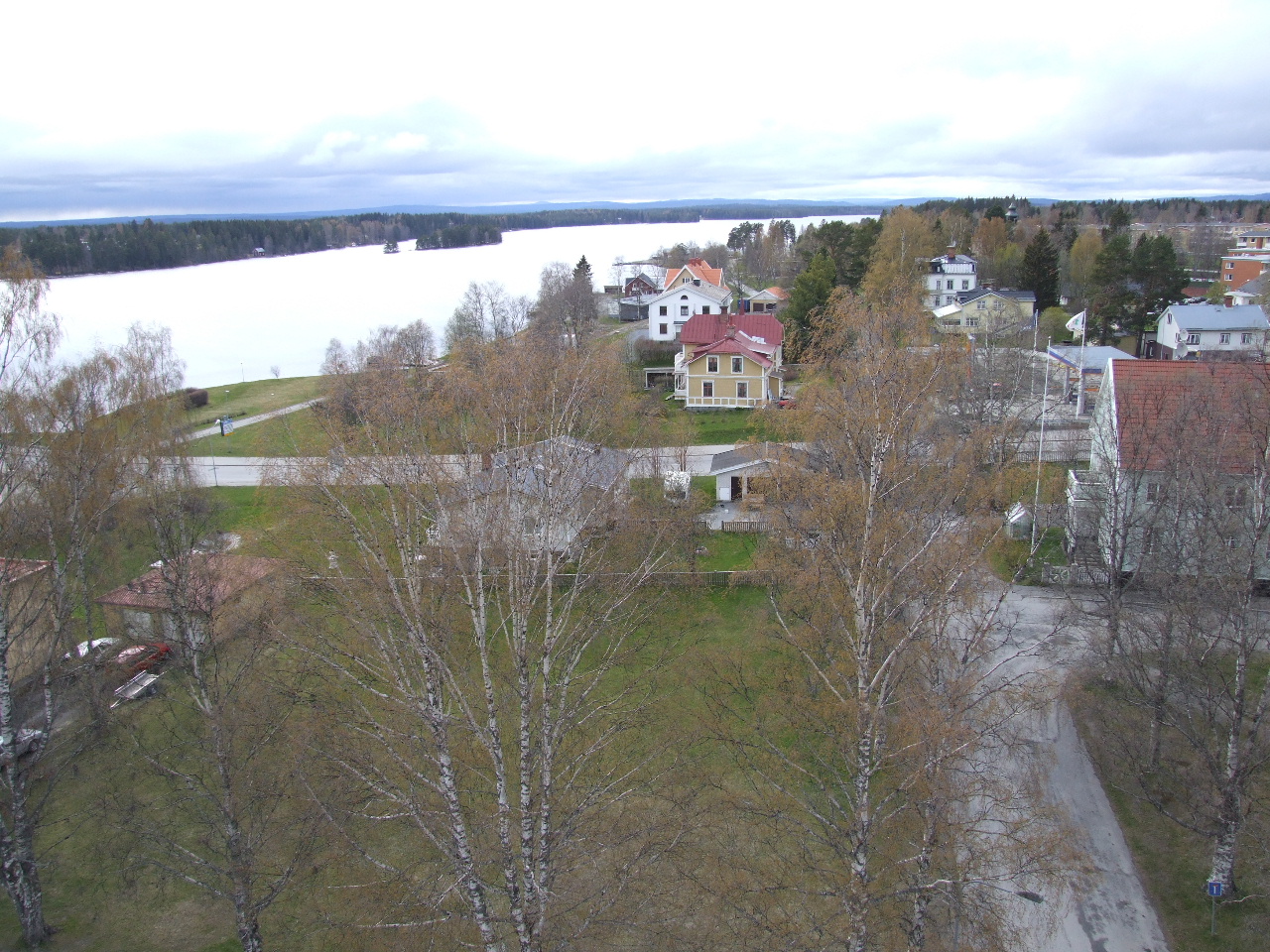 Vy fr&aring;n kyrktornet