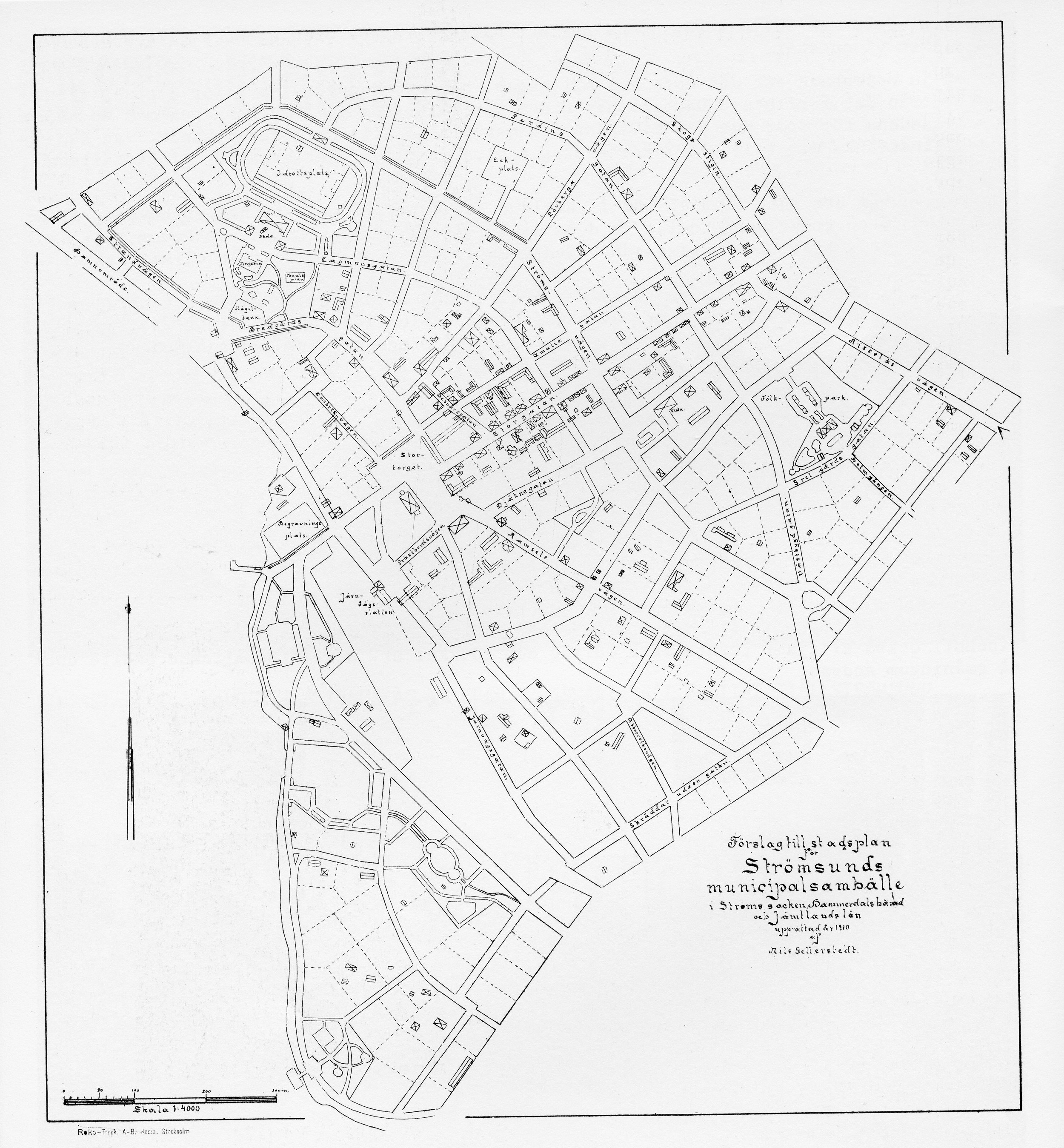 Plankarta 1910
