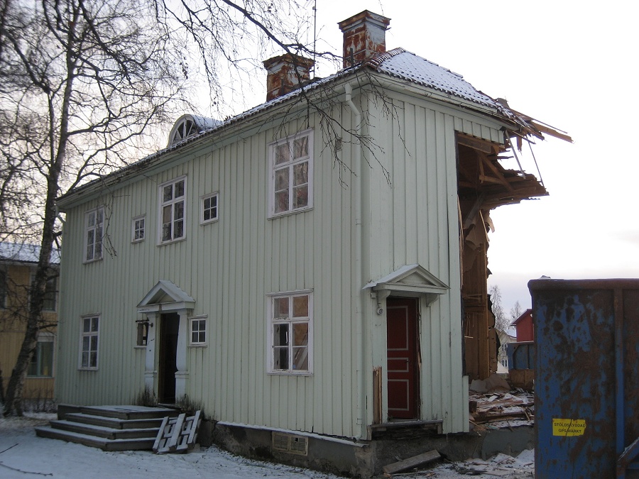 Gamla "musikhuset" vid Ramselev&auml;gen