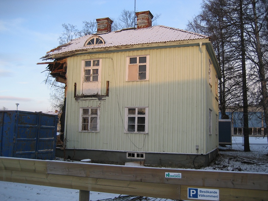 Gamla "musikhuset" vid Ramselev&auml;gen