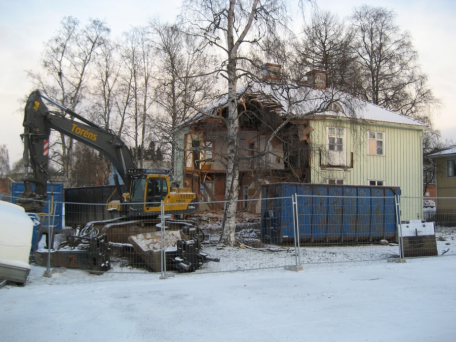 Gamla "musikhuset" vid Ramselev&auml;gen